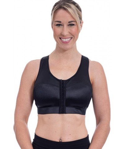 Women's Full Coverage Racerback Sports Bra (102) Black $34.00 Lingerie