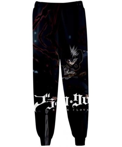 Anime Black Clover Sweatpants 3D Printed Joggers Pants Sport Trousers with Drawstring 1131/5 $10.97 Activewear