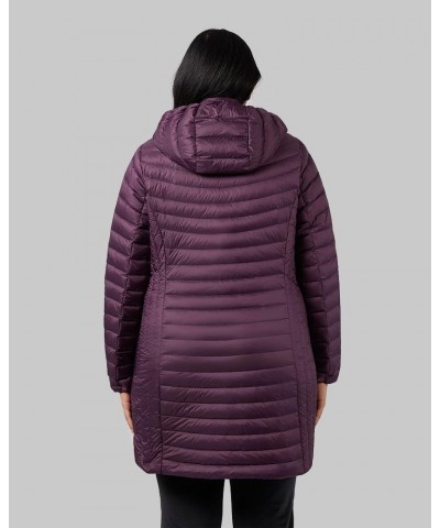 Women's 3/4 Ultra-Light Down Jacket| Slim Fit | Detachable Hood | Water Repellant Irises $26.45 Jackets