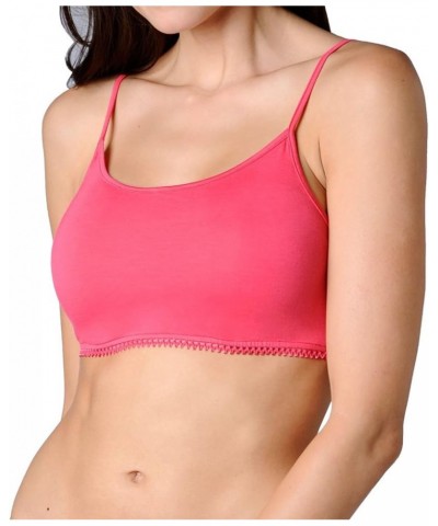 Janet Boatneck Demi Cami Crop Tops for Women Crop Tops to Layer Over The Bra Cleavage USA Made Cropped Tank Top Dusty Rose $1...