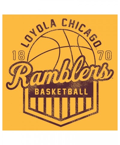 Hampton Pirates Basic Block, Team Color T Shirt, College, University Loyola Chicago Ramblers Gold $10.80 T-Shirts