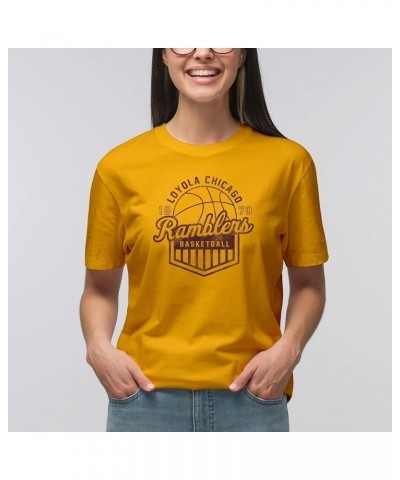 Hampton Pirates Basic Block, Team Color T Shirt, College, University Loyola Chicago Ramblers Gold $10.80 T-Shirts