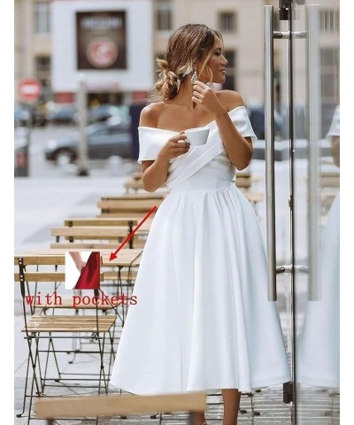 Midi Cocktail Dresses for Women Formal Prom Dress with Pockets Tea Party Graduation Evening Dresses Z Mint $31.57 Dresses