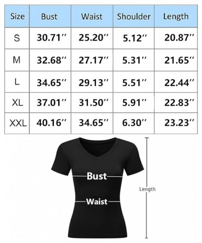 5pcs Women's Short Sleeve Slim Fit Y2K T Shirt Crew Neck Bodycon Crop Tunics Going Out Tops Coffee/Apricot/Navy Blue $15.68 Tops