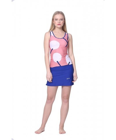 Modest Swimsuit Tankini Top and Swim Skirt with Short Leggings (XS-XXL) Pink Cherry's $29.60 Swimsuits