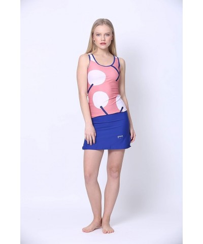 Modest Swimsuit Tankini Top and Swim Skirt with Short Leggings (XS-XXL) Pink Cherry's $29.60 Swimsuits