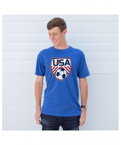 Soccer USA Short Sleeve T-Shirt | Soccer Tee | Youth and Adult Sizes Youth Royal $17.15 Tops