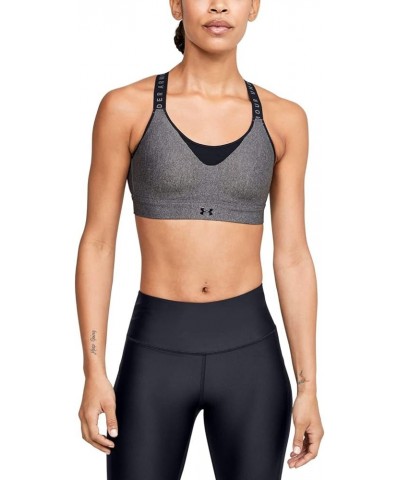 Women's Infinity High Impact Sports Bra Gray/ Black $20.00 Lingerie