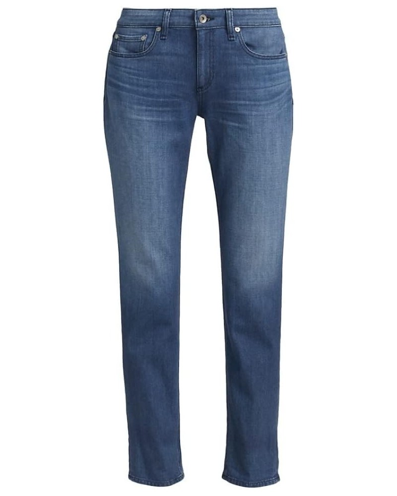 Womens Slim Low-Rise Boyfriend Jeans Blossom $78.00 Jeans