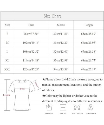 Summer Tops for Women 2023 Dressy Casual Hollow Short Sleeve Crewneck Boho Tops Fashion Plus Size Blouses T-Shirts A Army Gre...