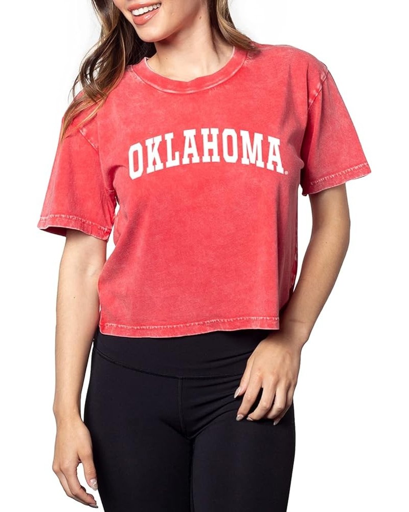 Women's Short 'N Sweet Tee Oklahoma Sooners Cardinal $7.64 T-Shirts