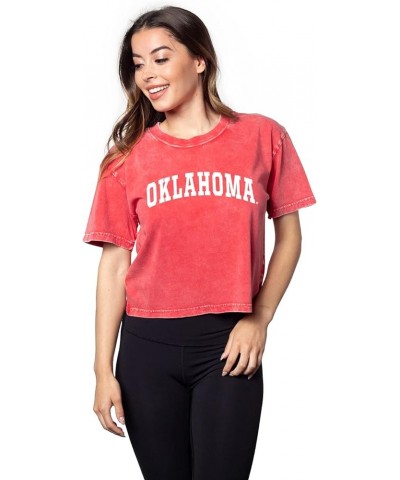 Women's Short 'N Sweet Tee Oklahoma Sooners Cardinal $7.64 T-Shirts