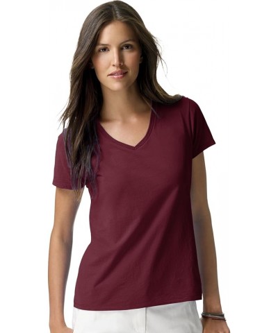 womens S04v Maroon $7.73 T-Shirts