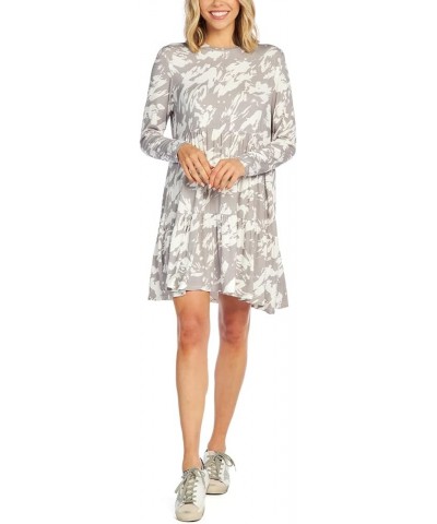 Minnie Tiered Womens Dress Gray $23.22 Dresses