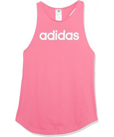 Women's Loungewear Essentials Loose Logo Tank Top Standard Pulse Magenta/White $9.54 Activewear