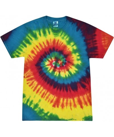 Tie Dye Shirt Women Tops, Tie Dye Shirts for Men, Teens, Tie Dye T Shirts, 100% Cotton in 35 Colors, Sizes S-5XL Reactive Rai...