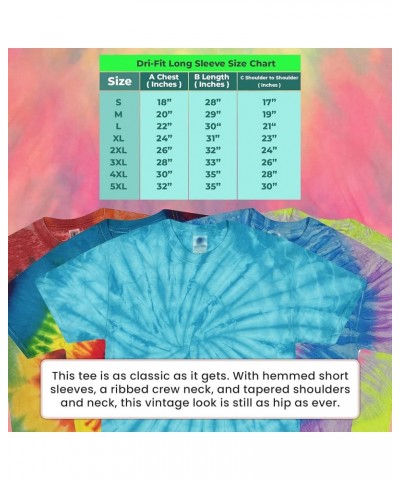 Tie Dye Shirt Women Tops, Tie Dye Shirts for Men, Teens, Tie Dye T Shirts, 100% Cotton in 35 Colors, Sizes S-5XL Reactive Rai...