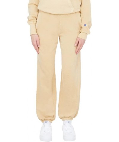 Women's Lightweight Fleece Sweatpants, Women's Drawstring Sweatpants, Women's FleeceSweatpants, 30" Inseam Yellow/Gold Butter...