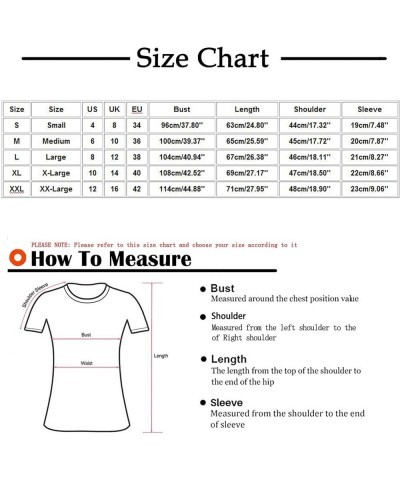 Womens Relaxed Fit T Shirts Long Short 3/4 Sleeve Crew V Neck Festival Vacation Tops Tee for Women Fall Summer 2024 Christmas...