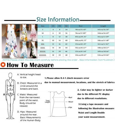 Women's Summer Dresses 2022 Split Hem Baggy Kaftan Long Dress Print Cotton Linen Dress Plus Size Dresses Blue $9.63 Dresses