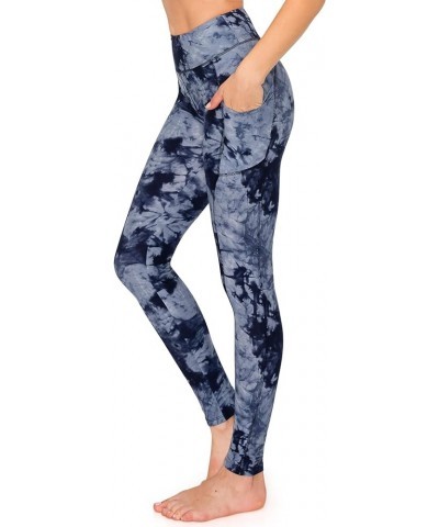 Women's Yoga Leggings - High Waist Premium Soft Solid Stretch High Waist Legging Pants Bsl1170 / 1911 Navy $11.41 Activewear