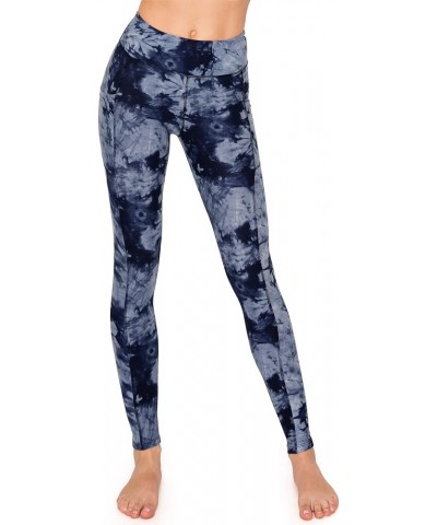 Women's Yoga Leggings - High Waist Premium Soft Solid Stretch High Waist Legging Pants Bsl1170 / 1911 Navy $11.41 Activewear