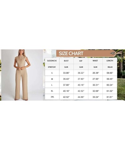 Casual V Neck Overall Jumpsuit Women Spring Solid Tie-up Bow Outfit Romper Summer Sleeveless Straight Pants Playsuit (Color :...