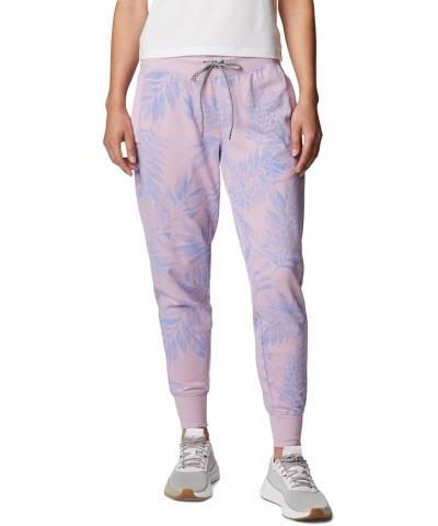 Women's Slack Water French Terry Jogger Serenity/Palmetto Print $14.81 Activewear