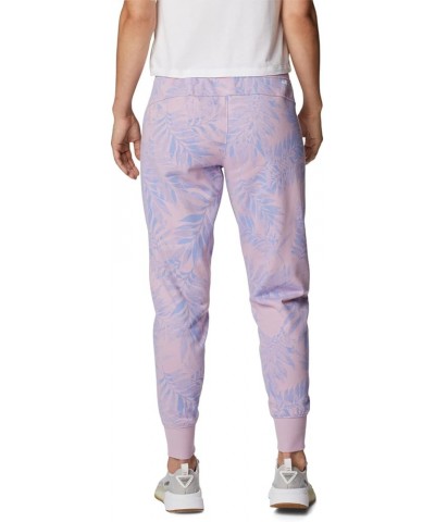 Women's Slack Water French Terry Jogger Serenity/Palmetto Print $14.81 Activewear