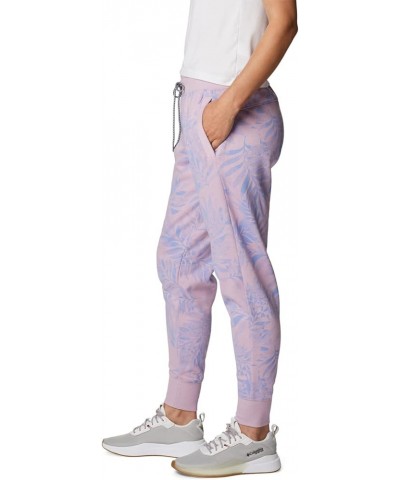 Women's Slack Water French Terry Jogger Serenity/Palmetto Print $14.81 Activewear