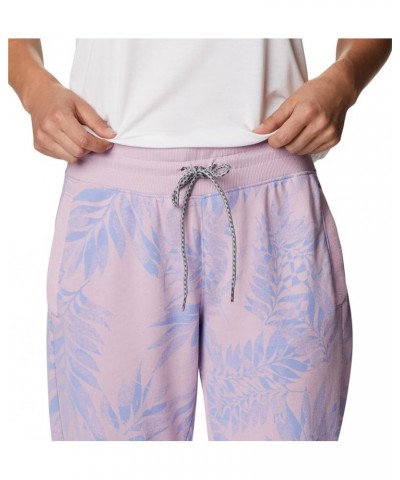 Women's Slack Water French Terry Jogger Serenity/Palmetto Print $14.81 Activewear