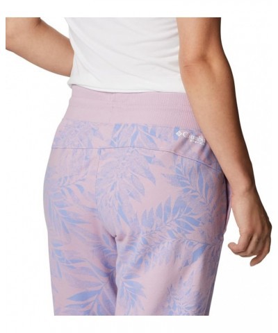 Women's Slack Water French Terry Jogger Serenity/Palmetto Print $14.81 Activewear