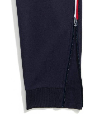 Women's Adaptive Joggers With Elastic Waist and Adjustable Outside Seams Navy $28.81 Activewear