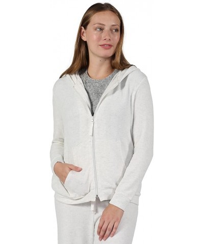 Women's Zipper Front Fashion Hoodie with Pockets, 80% Rayon 15% Polyester 5% Spandex, Machine Wash Cold, Imported Oat $29.90 ...