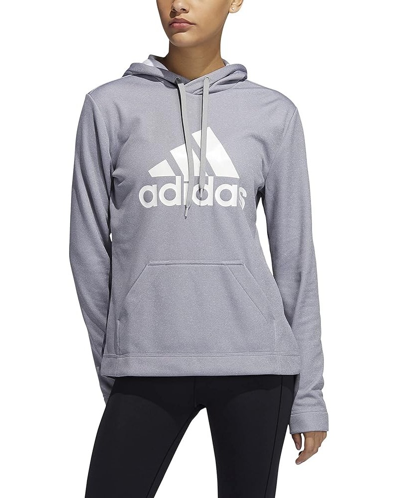 Women's Game and Go Big Logo Hoodie Grey/Chalk White $22.88 Activewear