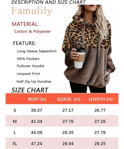 Women's Long Sleeve Hooded Fleece Sweatshirt Warm Fuzzy Zip Up Hoodie Pullover 3 Khaki $10.92 Hoodies & Sweatshirts