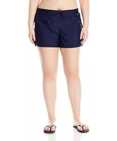 Womens Action Swim Shorts - Stretch Knit Bathing Suit Shorts with Liner - UPF 30+ Quick-Dry Water Shorts Midnight $13.23 Swim...