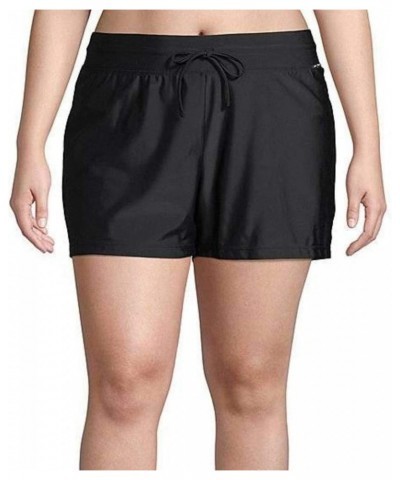 Womens Action Swim Shorts - Stretch Knit Bathing Suit Shorts with Liner - UPF 30+ Quick-Dry Water Shorts Midnight $13.23 Swim...