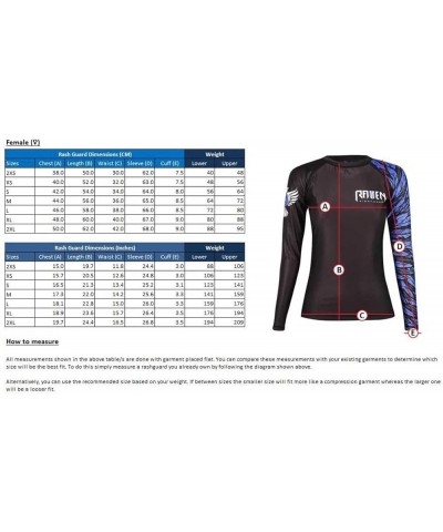 Women's Aerial Assault BJJ Rash Guard MMA Red/White/Blue Red/White/Blue $32.50 Swimsuits