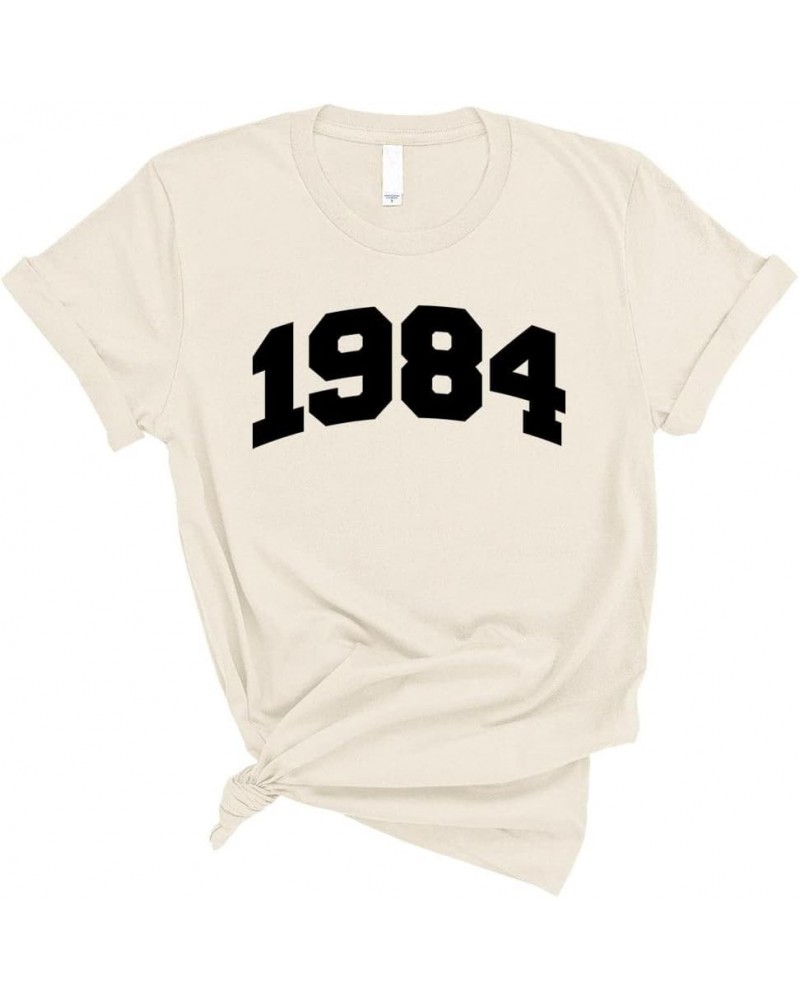 1984 College Style Shirt Unisex Natural $10.50 T-Shirts