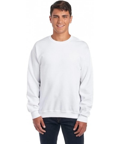 Fleece Crewneck Sweatshirt, Style G18000, Multipack White $10.35 Others