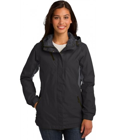 Women's Cascade Waterproof Jacket Black/ Magnet Grey $22.15 Jackets