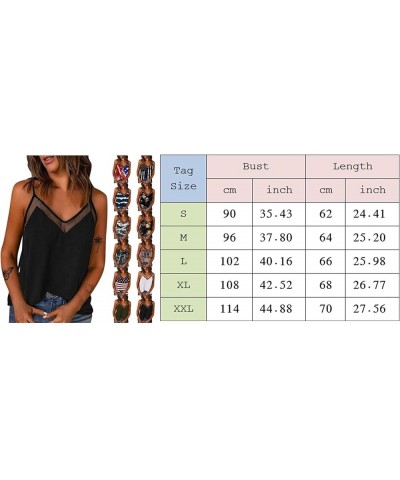 Womens Sleeveless Tank Tops V Neck Basic Blouses Shirt Printed Casual Flowy Summer Tunics Mesh Transparent Camiso Tshirt Pink...