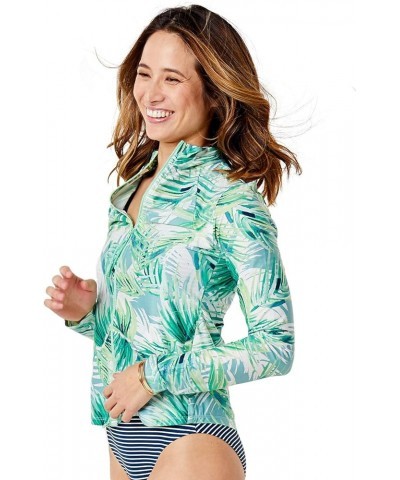 Women's Sanitas Reversible Top White Palms $12.30 Activewear