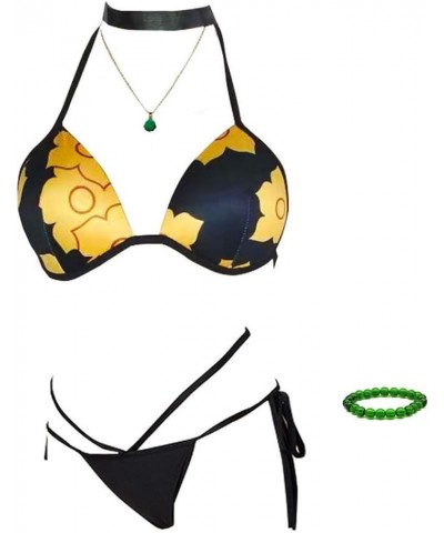 My Dress Up Darling Swimsuit Kitagawa Cosplay Swimwear with Bracelet Necklace Outfit Full Set for Women Kitagawa Swimwear $13...