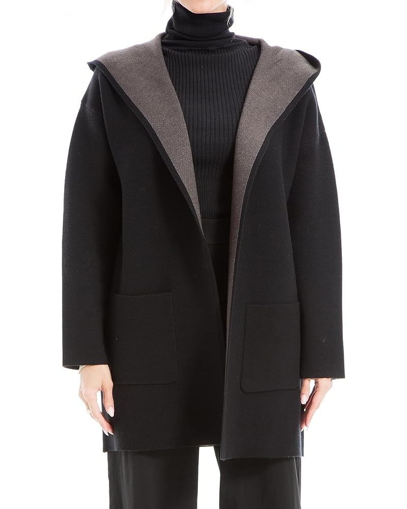 Women's Long Sweater Coat Black $33.51 Sweaters