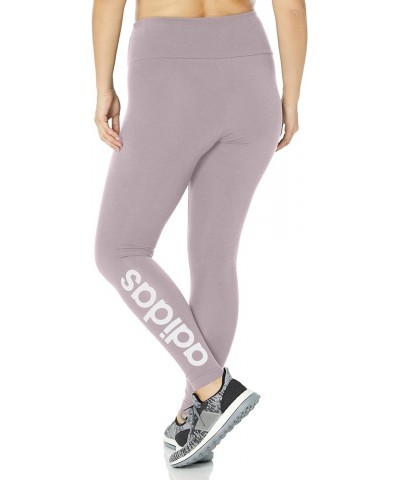 Women's Essentials High-Waisted Logo Leggings Preloved Fig $16.49 Activewear