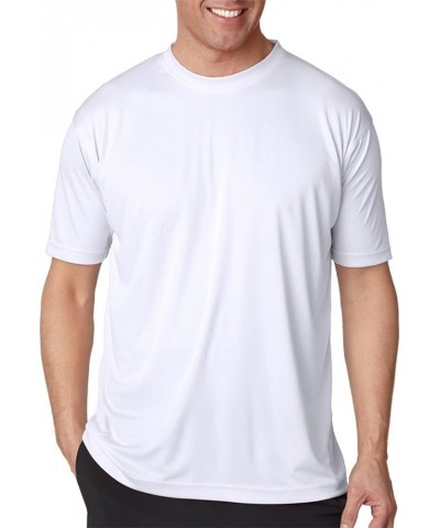 Cool & Dry Sport Performance Interlock Tee (8420) White $8.85 T-Shirts