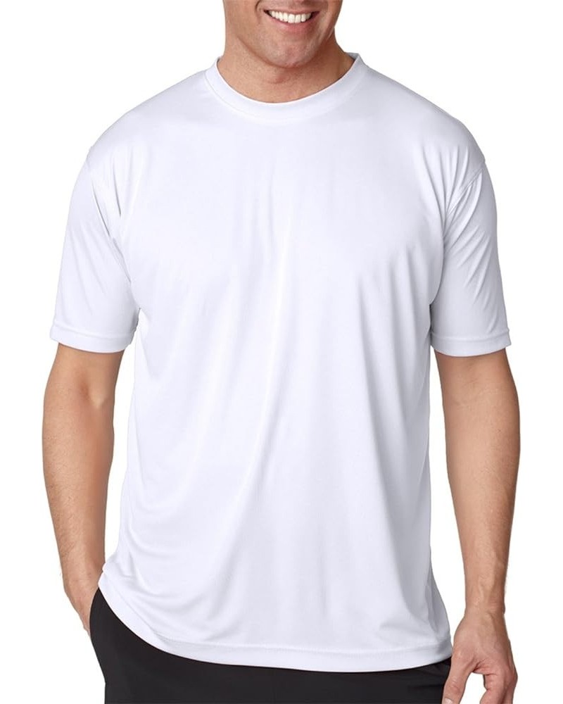 Cool & Dry Sport Performance Interlock Tee (8420) White $8.85 T-Shirts