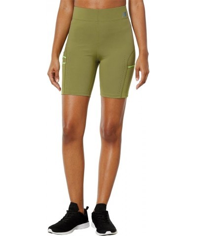 Women's Q Speed Utility Fitted Short Olive Leaf $18.82 Activewear